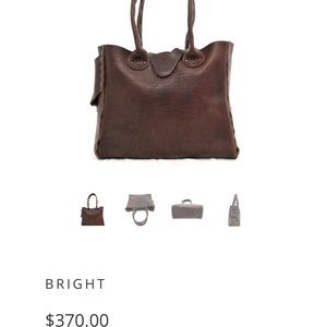 Cydwoq Bright shoulder leather bag